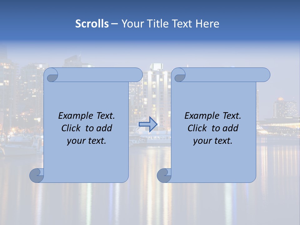 Commercial Financial Columbia PowerPoint Template