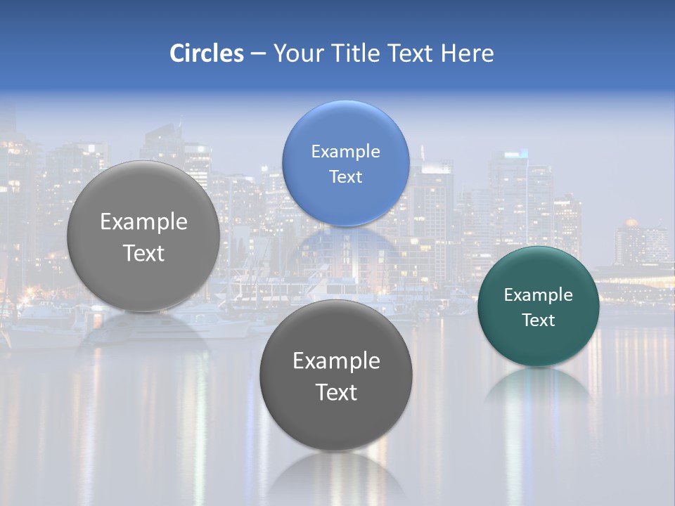 Commercial Financial Columbia PowerPoint Template
