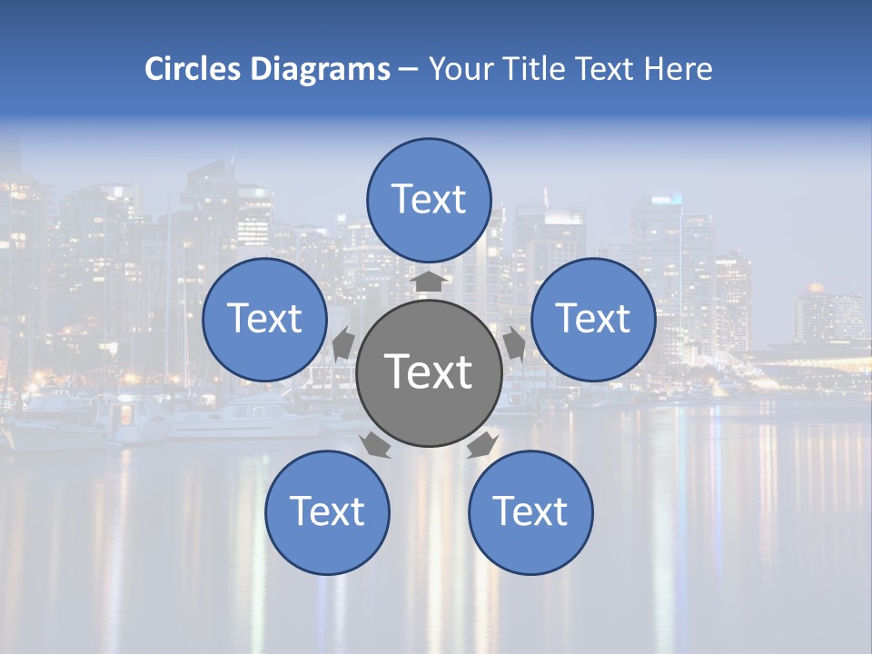 Commercial Financial Columbia PowerPoint Template
