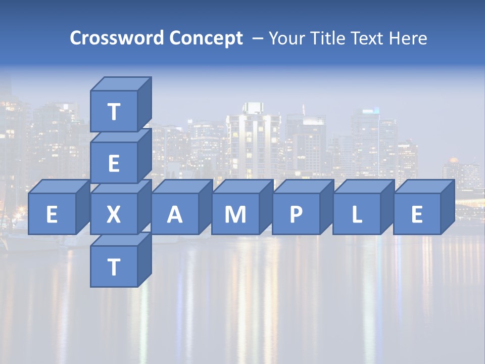 Commercial Financial Columbia PowerPoint Template