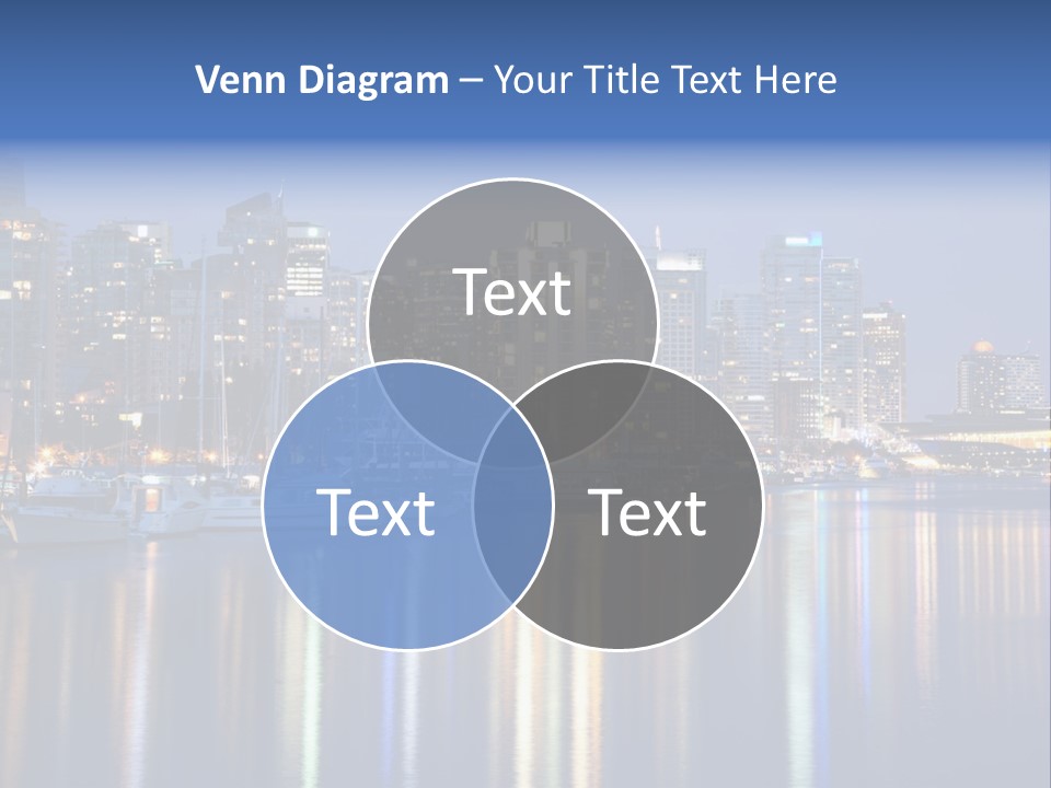 Commercial Financial Columbia PowerPoint Template