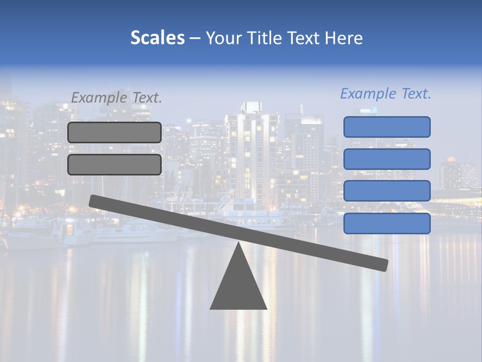 Commercial Financial Columbia PowerPoint Template