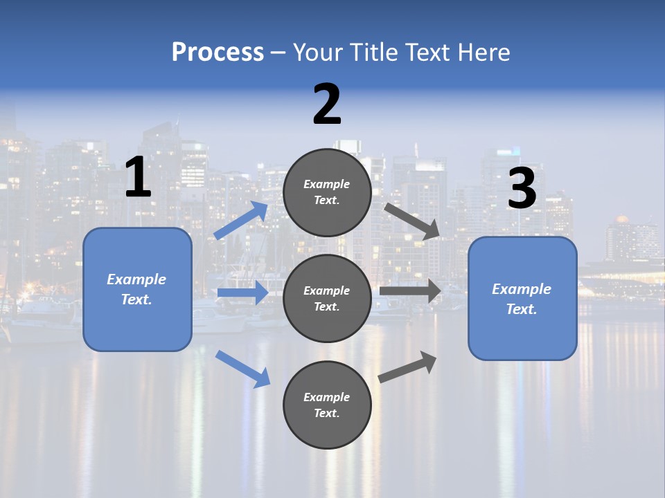 Commercial Financial Columbia PowerPoint Template