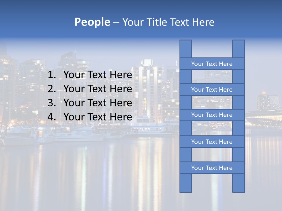 Commercial Financial Columbia PowerPoint Template