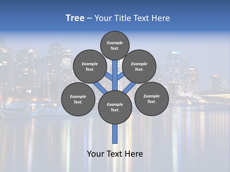 Commercial Financial Columbia PowerPoint Template