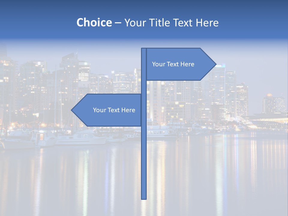 Commercial Financial Columbia PowerPoint Template