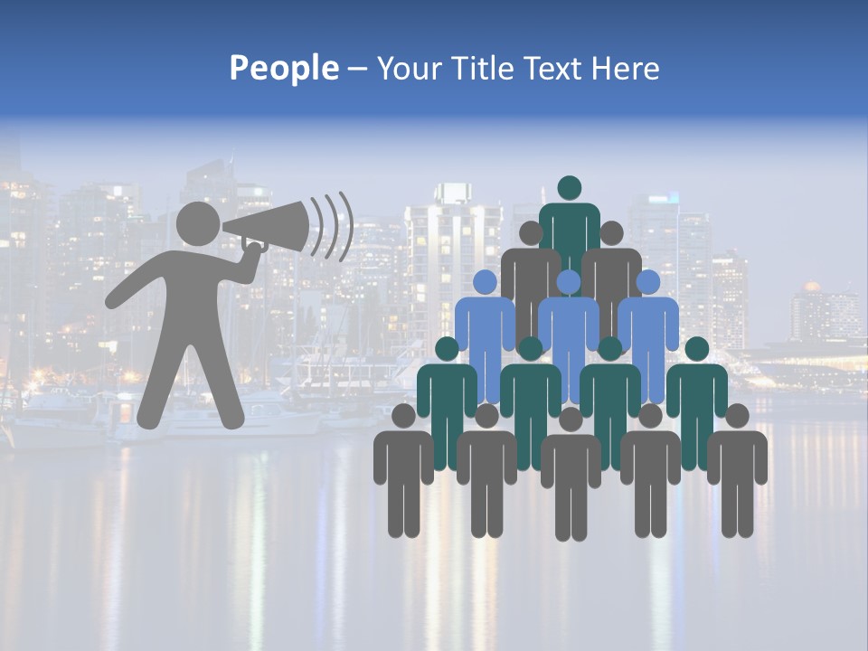 Commercial Financial Columbia PowerPoint Template