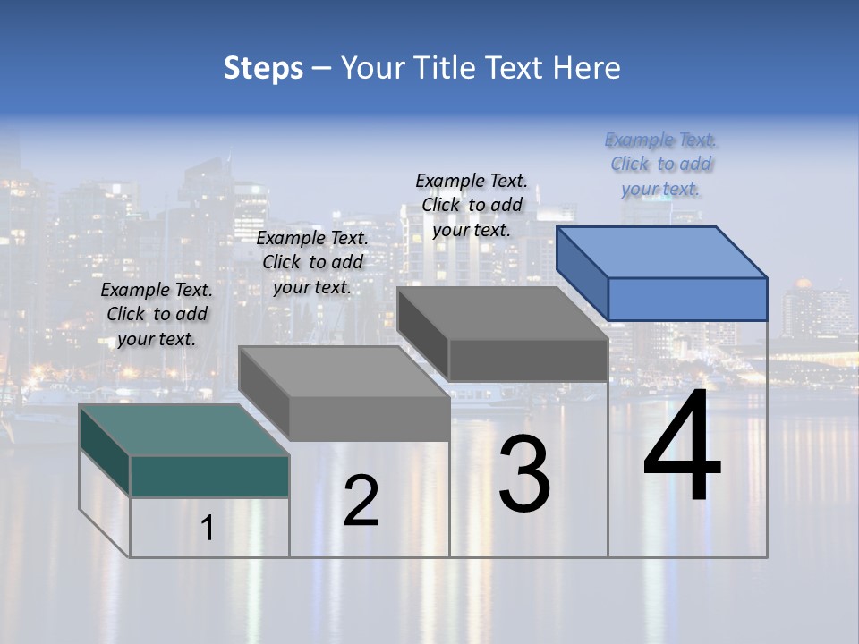 Commercial Financial Columbia PowerPoint Template