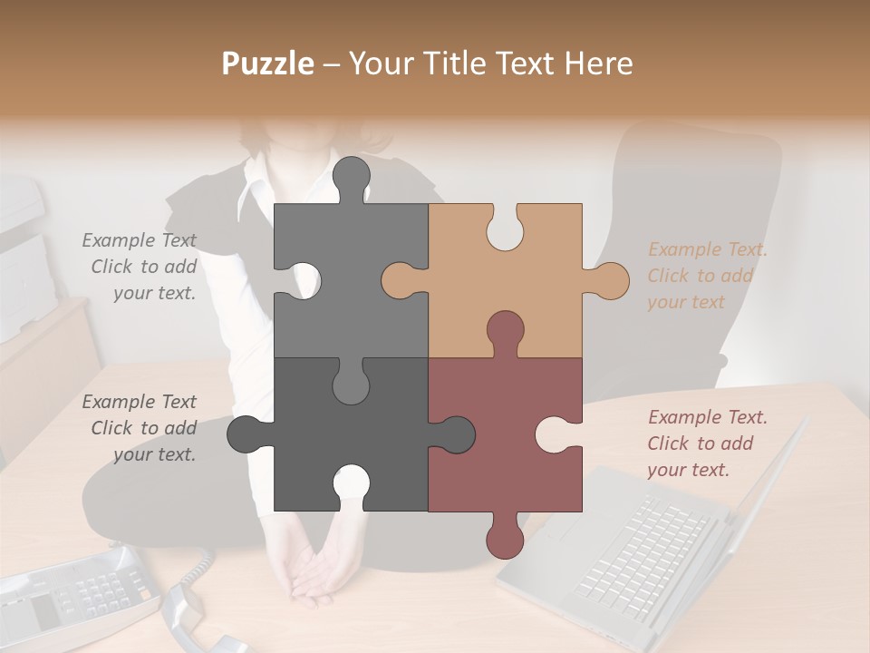 Relaxation White Activity PowerPoint Template