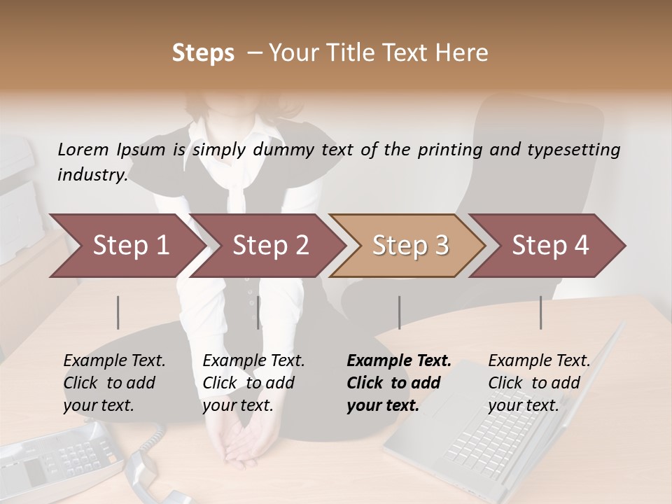 Relaxation White Activity PowerPoint Template