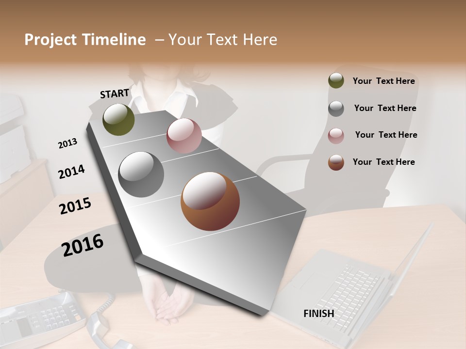 Relaxation White Activity PowerPoint Template