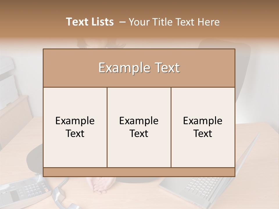 Relaxation White Activity PowerPoint Template