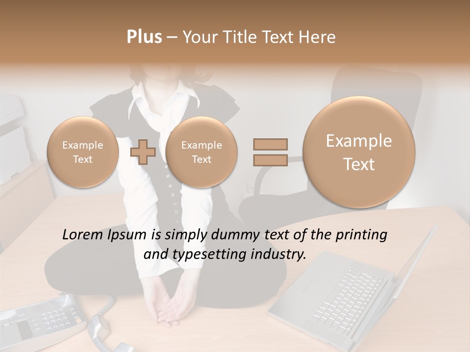 Relaxation White Activity PowerPoint Template
