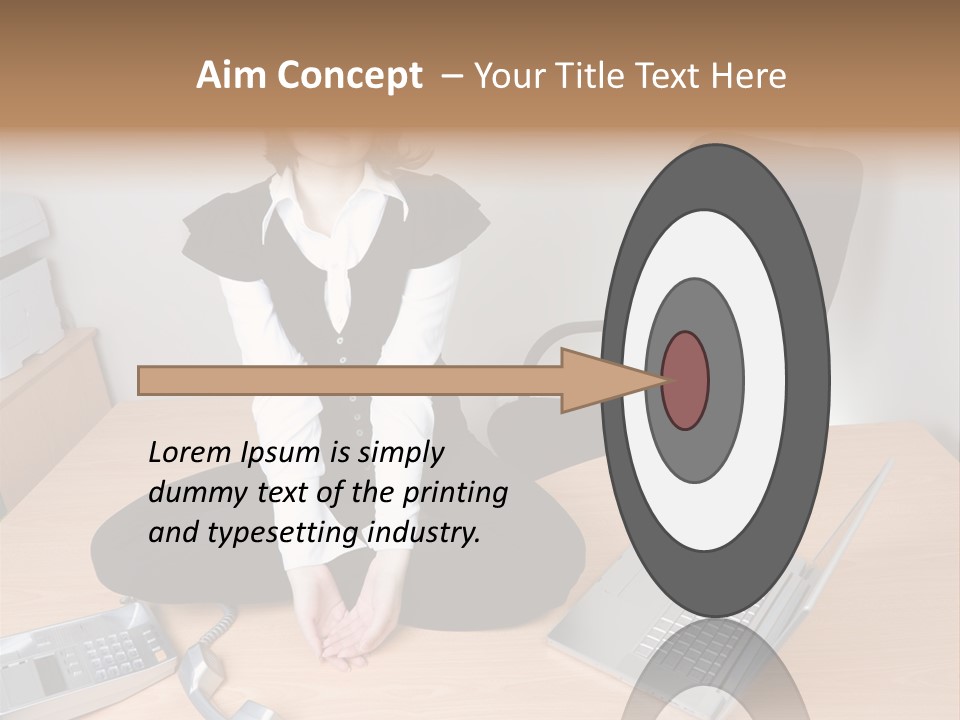 Relaxation White Activity PowerPoint Template