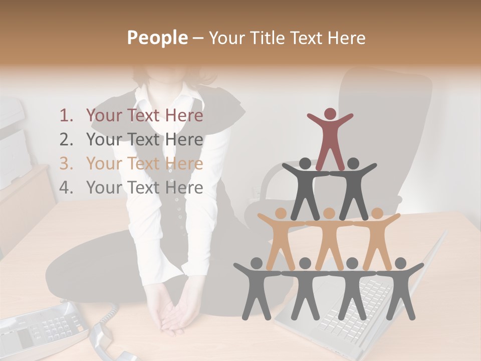 Relaxation White Activity PowerPoint Template