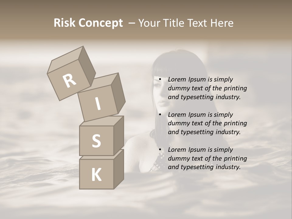 Lake Hot Gorgeous PowerPoint Template