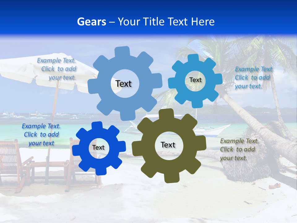 Bar Scenery Hotel PowerPoint Template