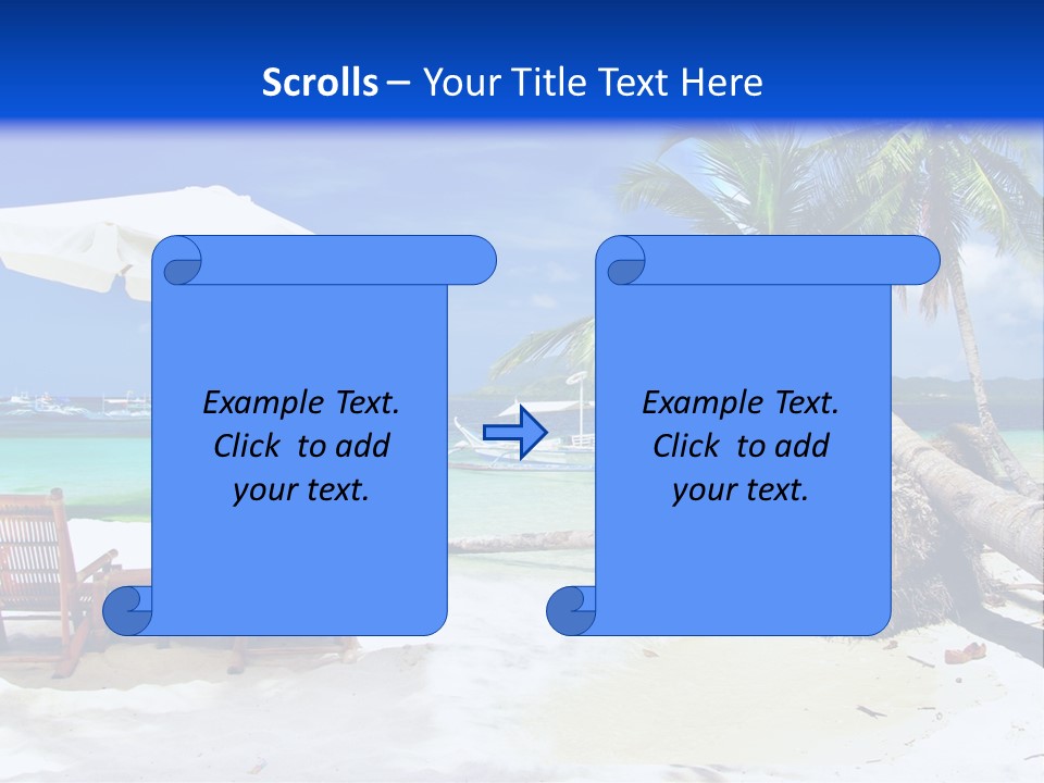 Bar Scenery Hotel PowerPoint Template