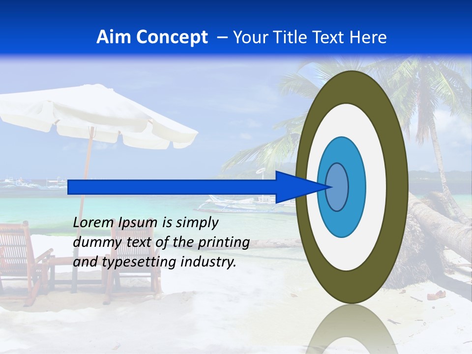 Bar Scenery Hotel PowerPoint Template