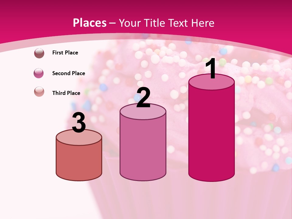 Card Pretty Cake PowerPoint Template