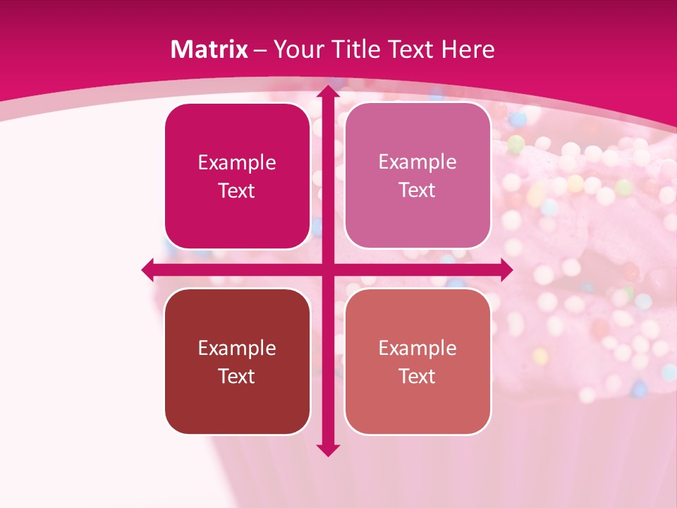 Card Pretty Cake PowerPoint Template