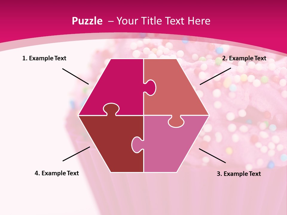 Card Pretty Cake PowerPoint Template