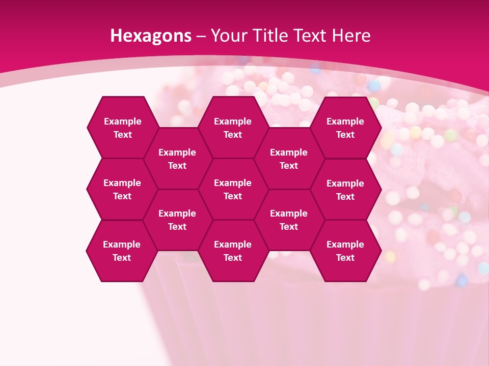 Card Pretty Cake PowerPoint Template