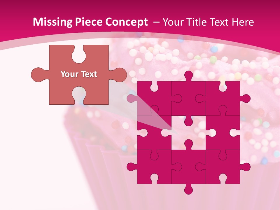 Card Pretty Cake PowerPoint Template