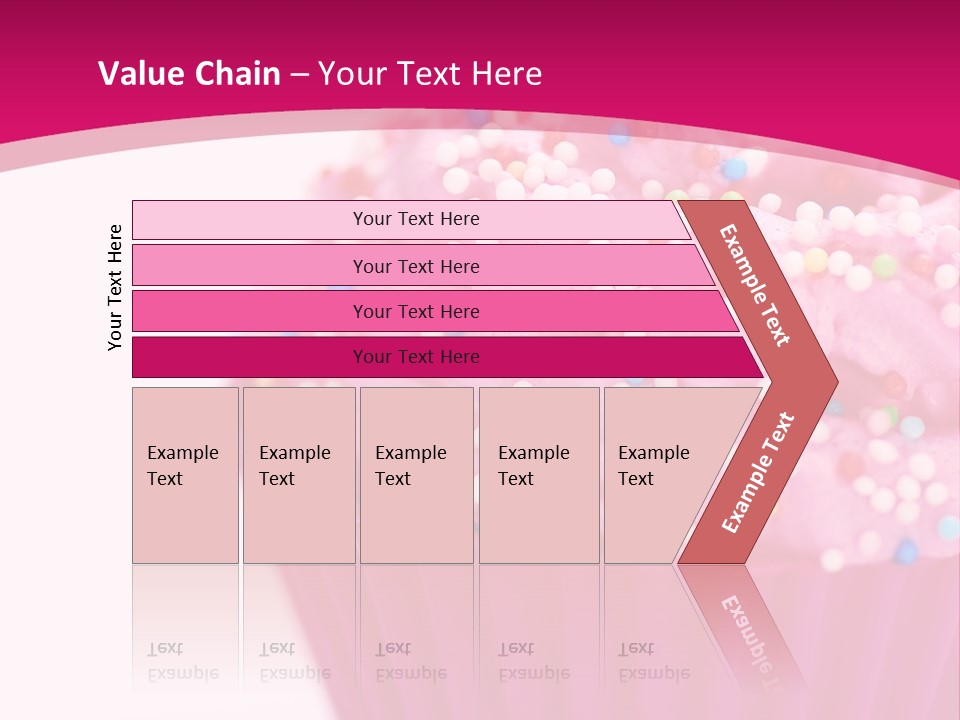 Card Pretty Cake PowerPoint Template