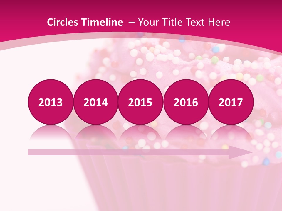 Card Pretty Cake PowerPoint Template