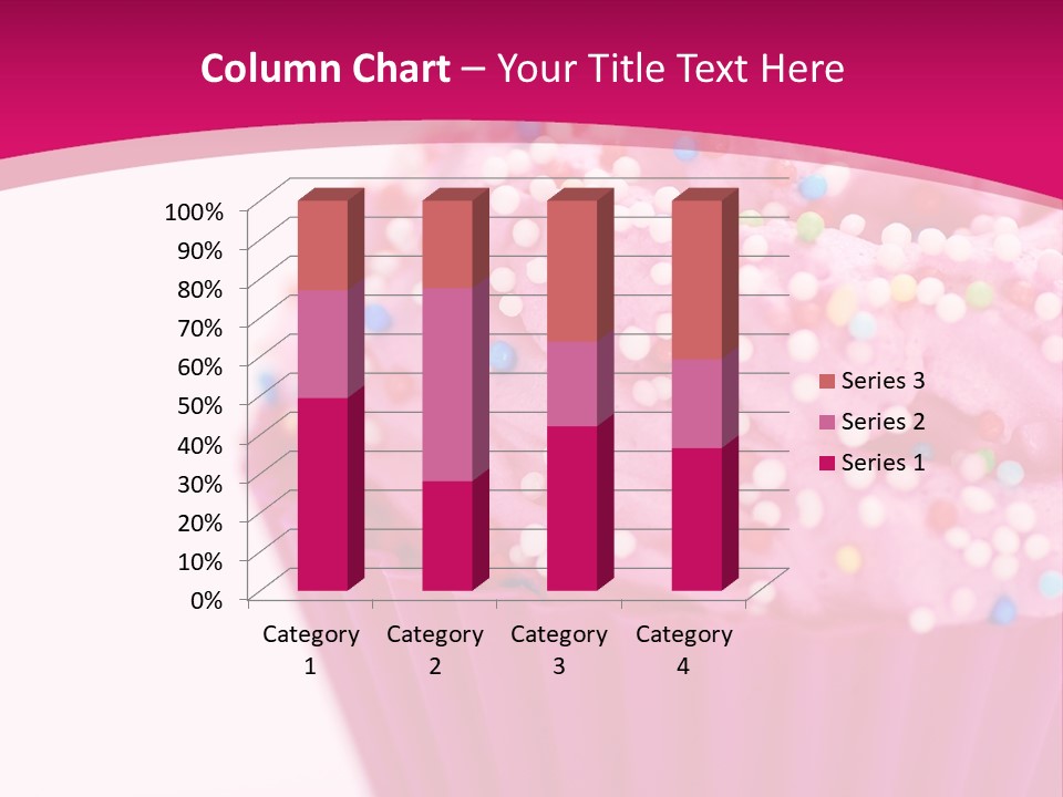 Card Pretty Cake PowerPoint Template