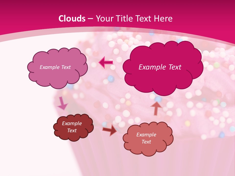 Card Pretty Cake PowerPoint Template