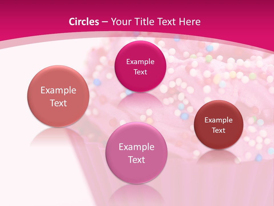 Card Pretty Cake PowerPoint Template
