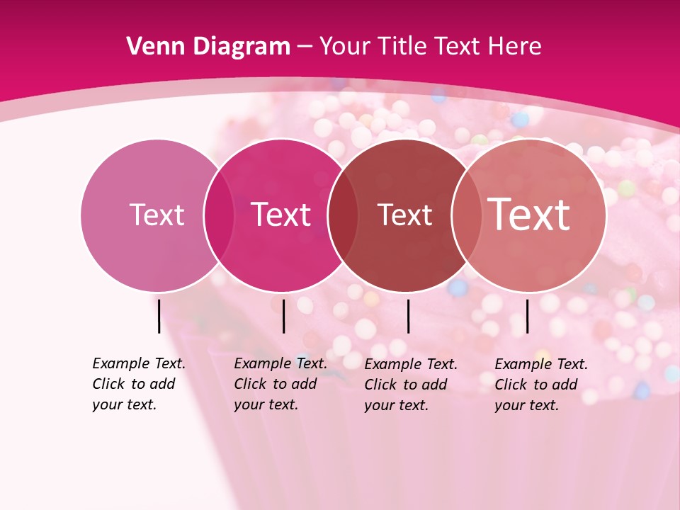 Card Pretty Cake PowerPoint Template