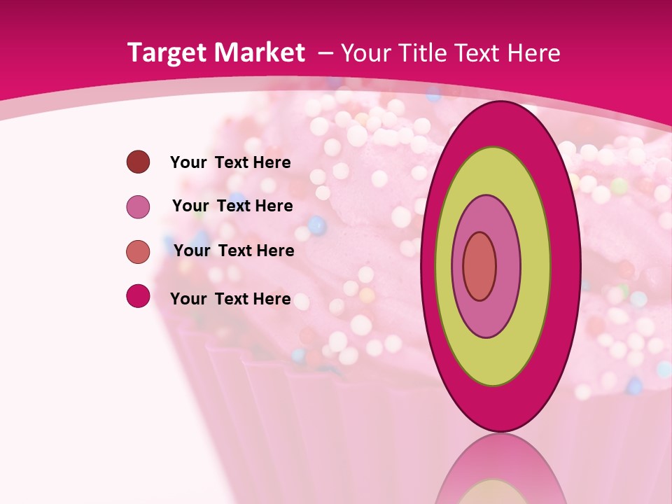 Card Pretty Cake PowerPoint Template