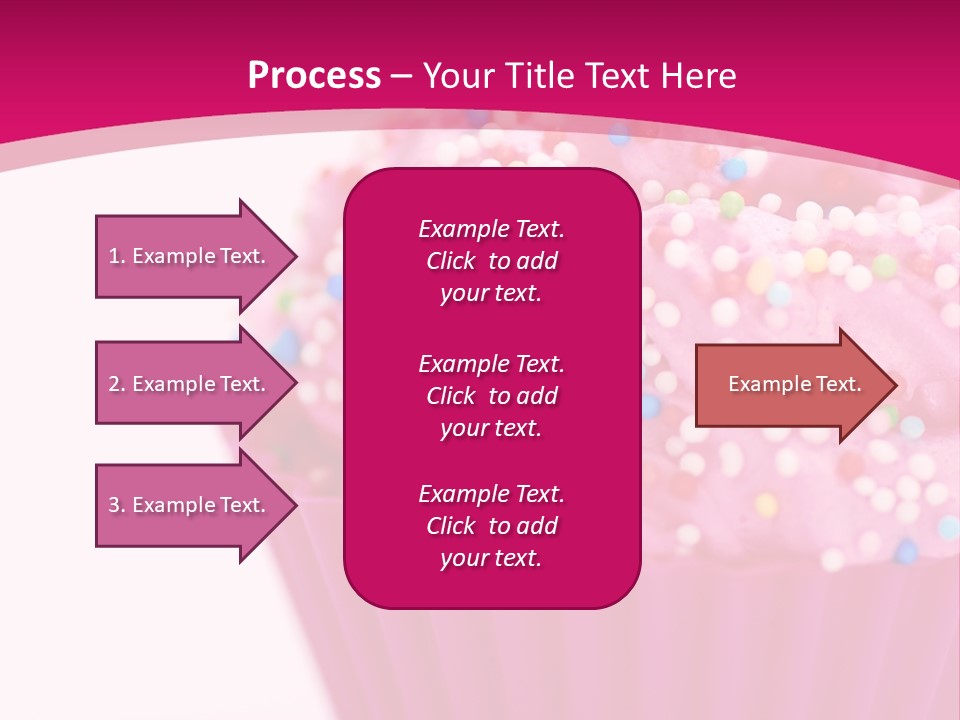 Card Pretty Cake PowerPoint Template