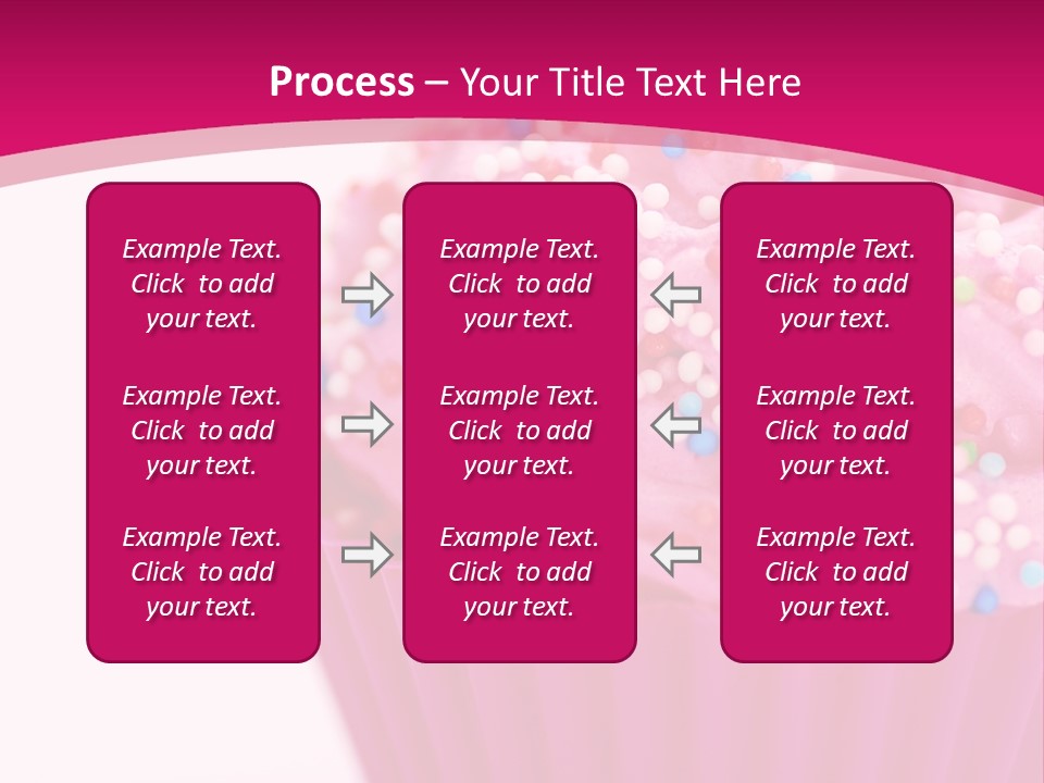 Card Pretty Cake PowerPoint Template