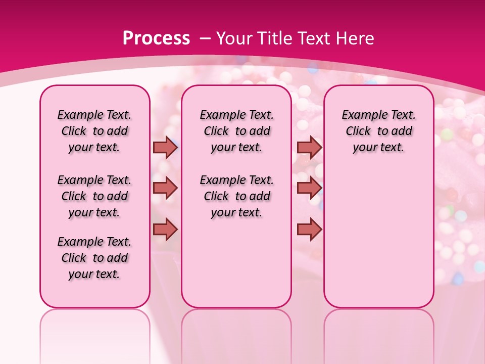 Card Pretty Cake PowerPoint Template
