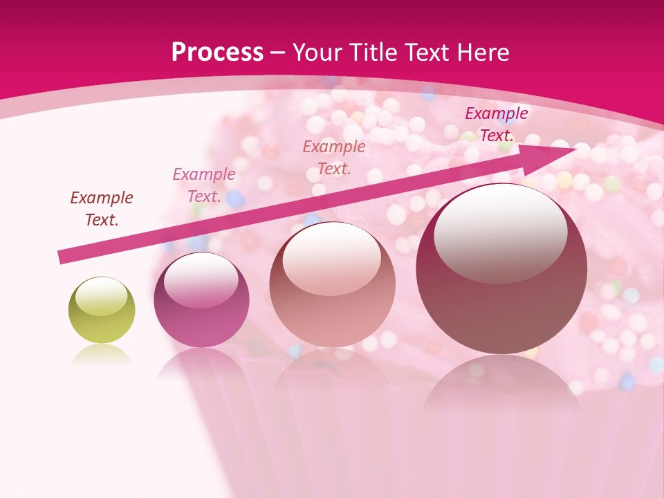 Card Pretty Cake PowerPoint Template