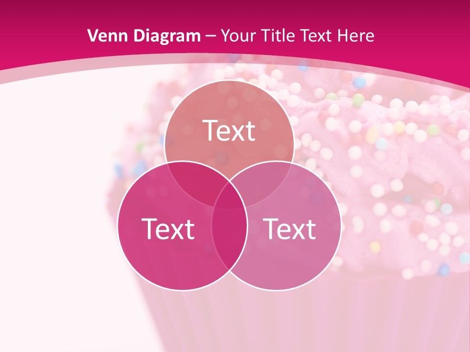Card Pretty Cake PowerPoint Template