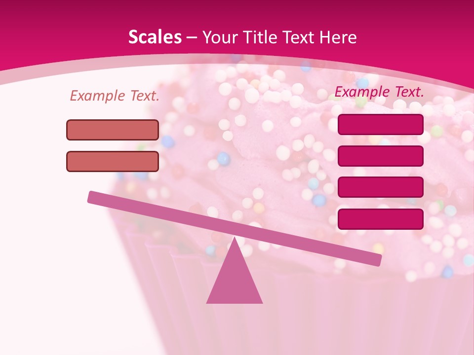 Card Pretty Cake PowerPoint Template
