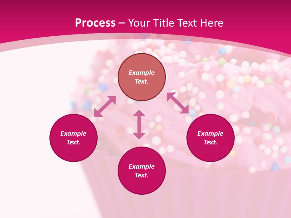 Card Pretty Cake PowerPoint Template