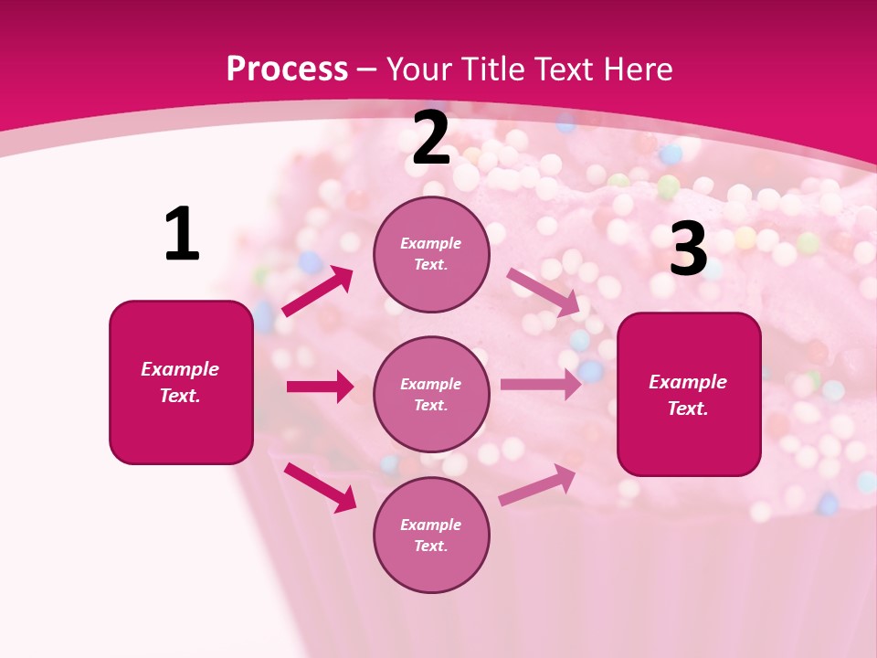 Card Pretty Cake PowerPoint Template