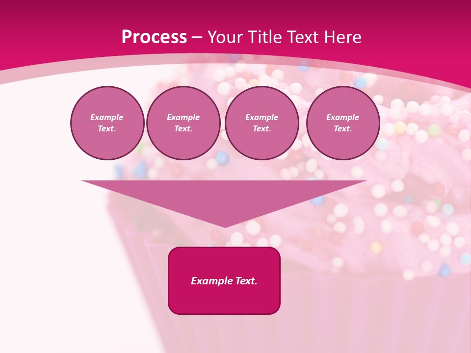 Card Pretty Cake PowerPoint Template