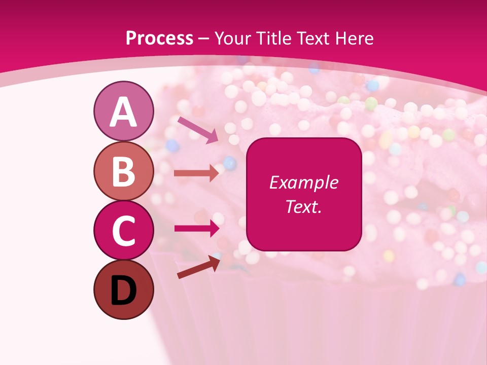 Card Pretty Cake PowerPoint Template