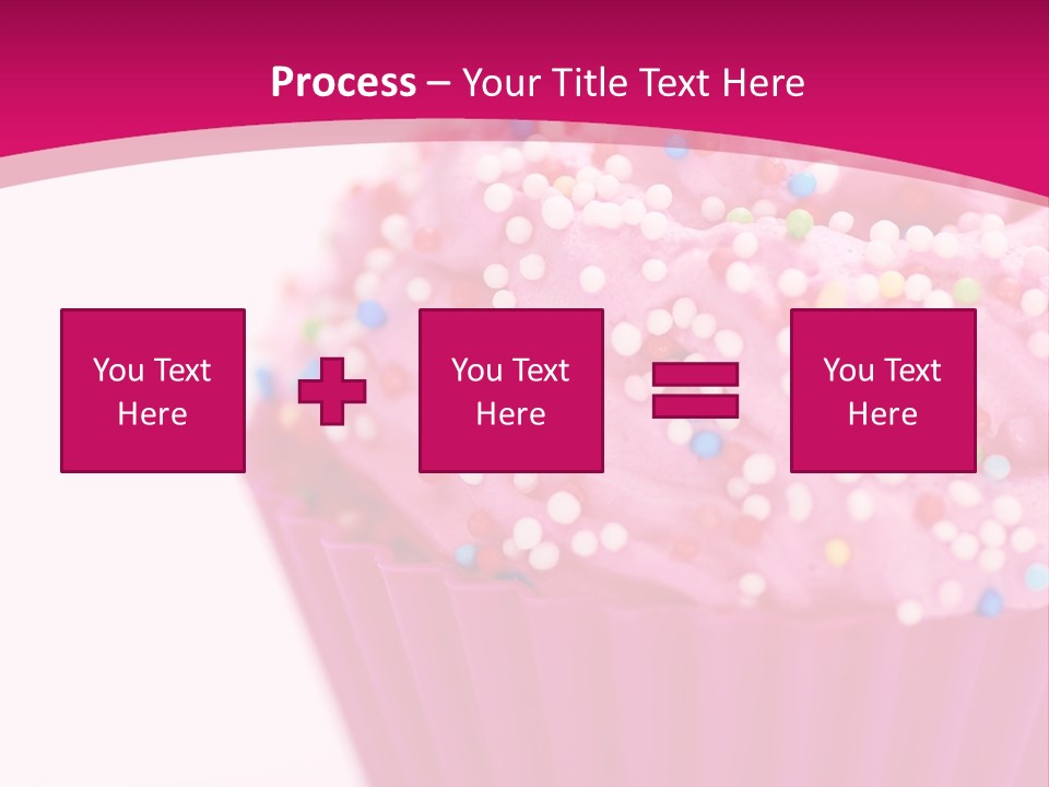 Card Pretty Cake PowerPoint Template