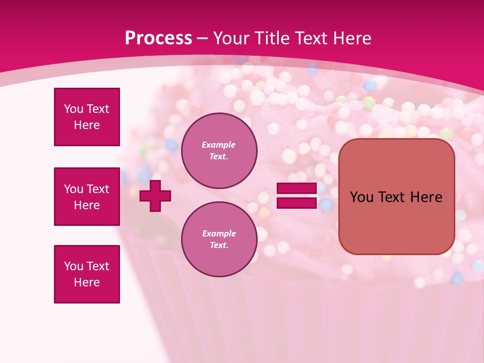 Card Pretty Cake PowerPoint Template
