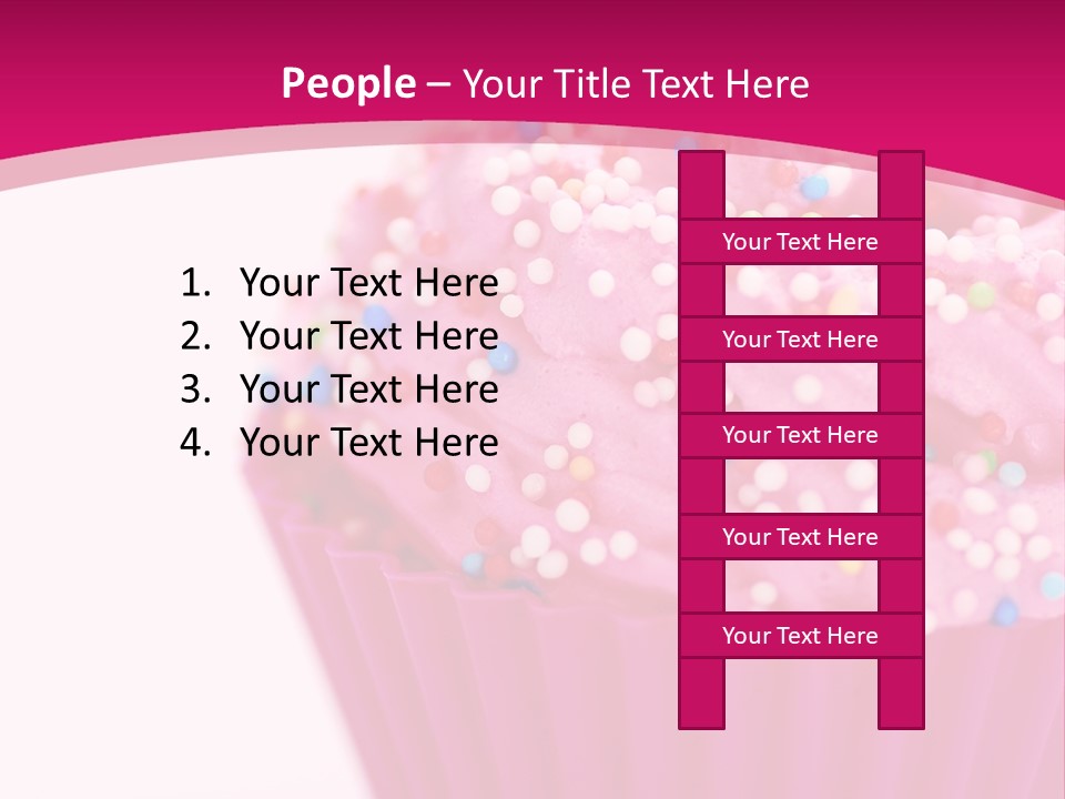 Card Pretty Cake PowerPoint Template