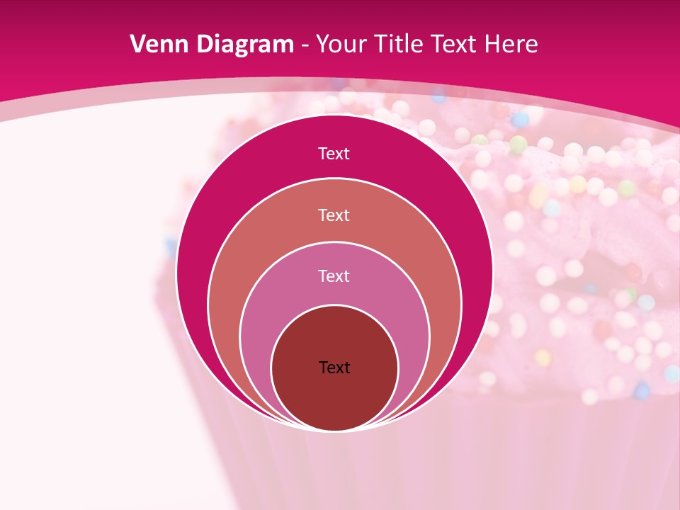 Card Pretty Cake PowerPoint Template