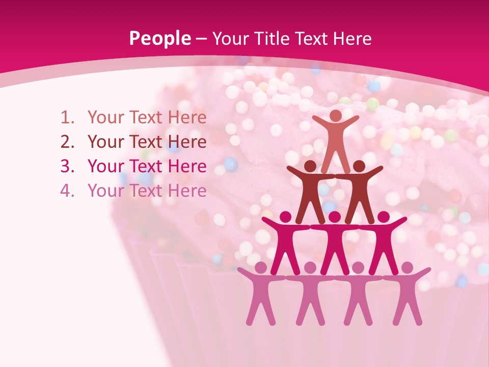 Card Pretty Cake PowerPoint Template